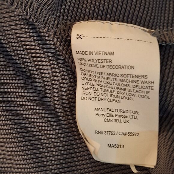 ⛳Callaway Opti-Dri Gray Golf Short Sleeve Logo Men Polo Shirt XL Pin Striped - Picture 9 of 12